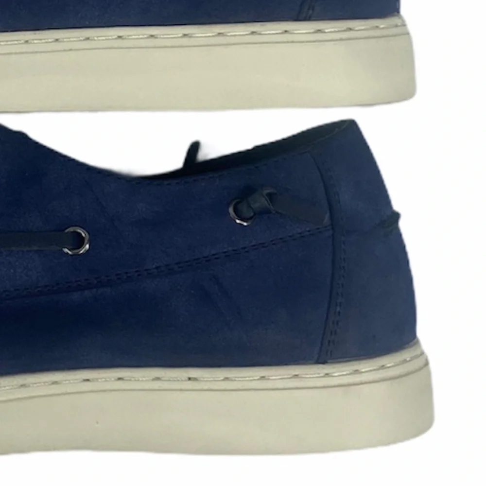 Kenneth Cole Reaction Navy Indy Boat Shoes